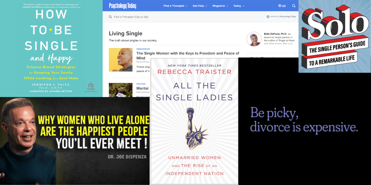 Blogs, Podcasts, and Books for Single Women Over 40 (Dare to Change Your Perspective)